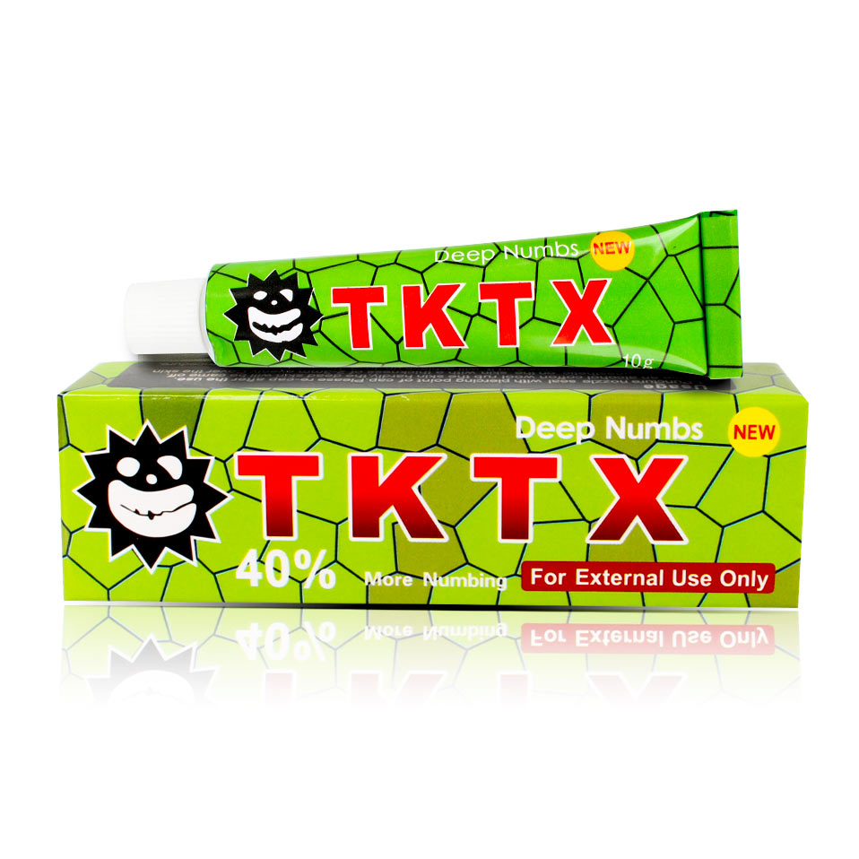 CREMA ANESTESICA - TKTX VERDE 40% EXTRA FUERTE