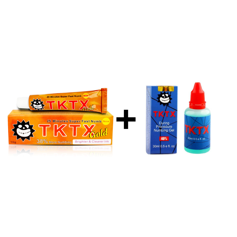 Pack Líneas " Gel Anestésico+ Crema Anestésica TKTX "