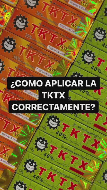 CREME ANESTÉSICO - TKTX VERDE 40% EXTRA FORTE